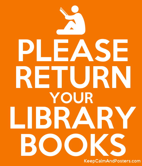Resultat d'imatges de return your library books